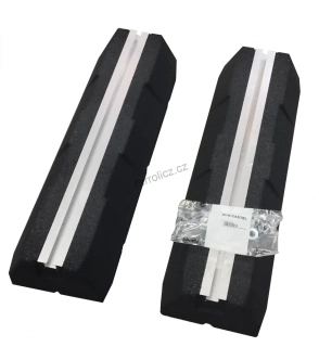 Konzole antivibrační - vysoké, 60 cm dlhé sada 2 ks